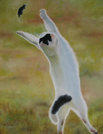 Cat and Mouse Painting